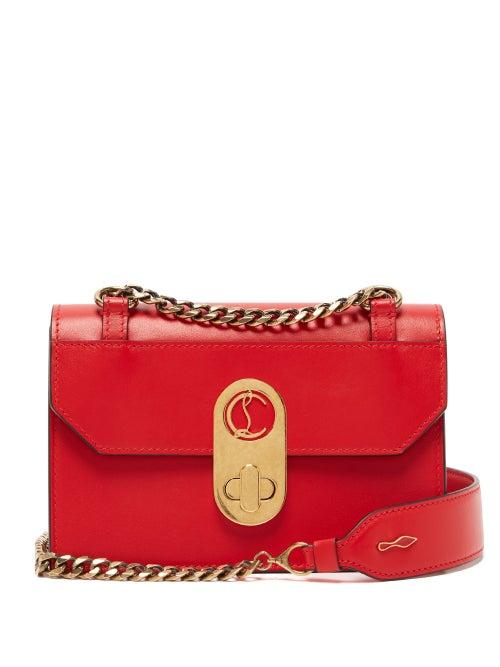 Matchesfashion.com Christian Louboutin - Elisa Mini Leather Cross-body Bag - Womens - Red