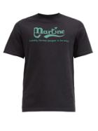 Matchesfashion.com Martine Rose - Logo-print Cotton-jersey T-shirt - Mens - Black