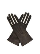 Matchesfashion.com Isabel Marant - Tri Tone Leather Gloves - Womens - Black