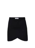 Balenciaga - Jersey Wrap Skirt - Womens - Black