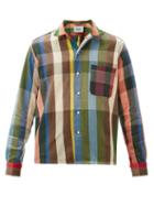 Matchesfashion.com Bode - Checked Cotton-flannel Shirt - Mens - Multi
