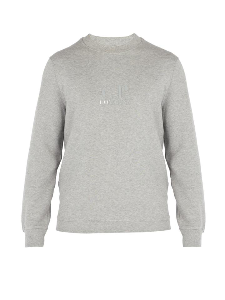 C.p. Company Logo Crew-neck Sweatshirt