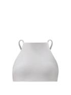 Matchesfashion.com Jade Swim - Nova Halterneck Bikini Top - Womens - Silver