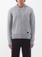 Rag & Bone - York Zipped Wool-blend Hoodie - Mens - Grey