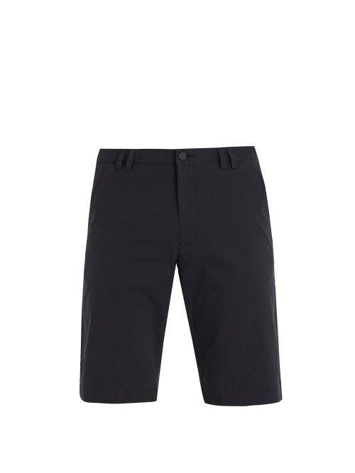 Matchesfashion.com Peak Performance - Civil Mid Rise Shorts - Mens - Black