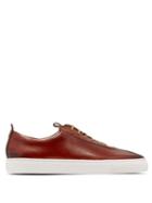 Matchesfashion.com Grenson - Sneaker 1 Low Top Leather Trainers - Mens - Brown