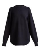 Matchesfashion.com Extreme Cashmere - No. 53 Crew Hop Cashmere Blend Sweater - Womens - Navy