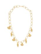 Matchesfashion.com Aurlie Bidermann - Panama Shell Charm 18kt Gold Plated Necklace - Womens - Gold