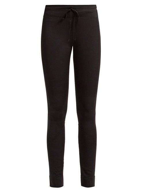 Matchesfashion.com The Upside - Logo Print Performance Leggings - Womens - Black