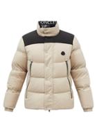 Moncler - Timsit Panelled Quilted Down Jacket - Mens - Beige