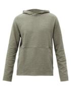 Lululemon - At Ease Cotton-blend Jersey Hooded Sweatshirt - Mens - Grey