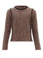 Matchesfashion.com Eckhaus Latta - Contrast Trim Sweater - Mens - Brown