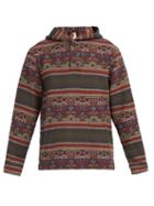 Matchesfashion.com Faherty - Pacific Cotton Hooded Sweatshirt - Mens - Grey Multi