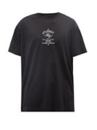 Givenchy - Crest-print Cotton-jersey T-shirt - Mens - Black