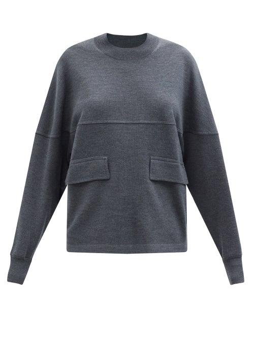 Max Mara - Xiria Sweater - Womens - Dark Grey