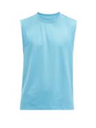 Matchesfashion.com Calvin Klein Performance - Logo-print Jersey Tank Top - Mens - Blue