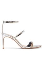 Matchesfashion.com Sophia Webster - Rosalind Leather Sandals - Womens - Silver