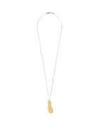 Matchesfashion.com Maison Margiela - Tabi Gold-plated Silver Necklace - Mens - Yellow Gold