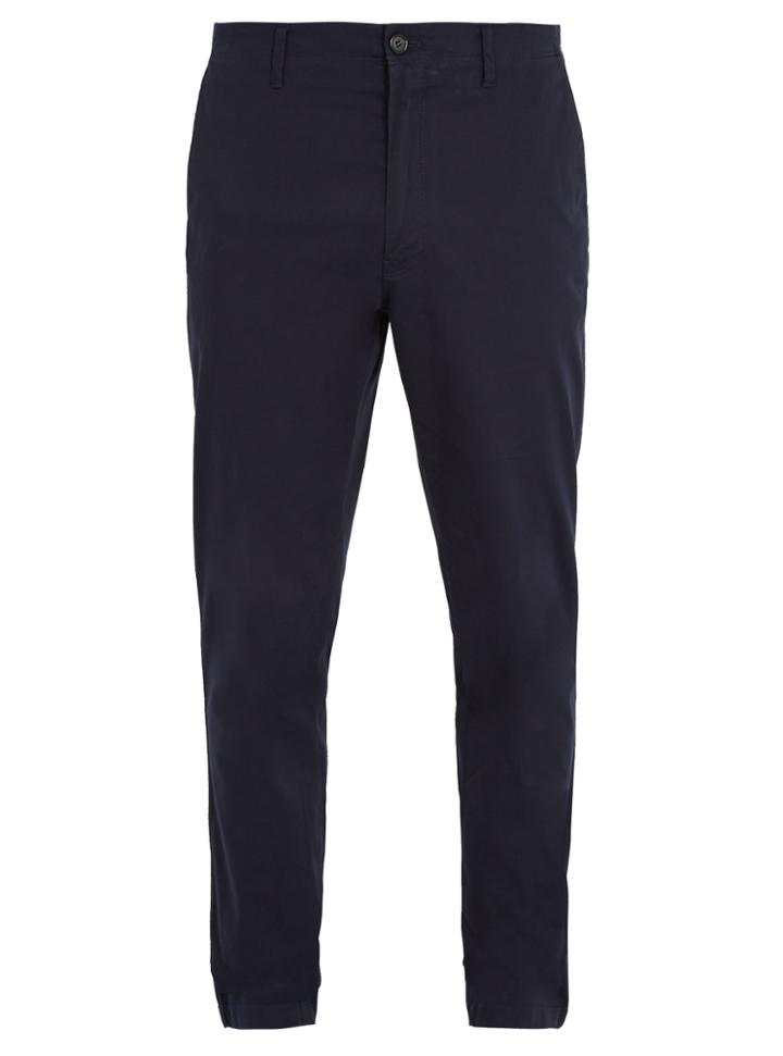 Acne Studios Ayan Satin Cotton-blend Chino Trousers