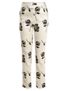 Huishan Zhang Candice Floral-jacquard Straight-leg Trousers