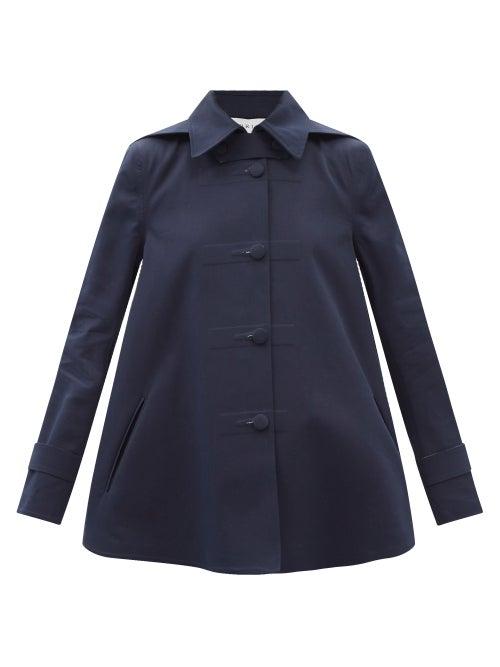 Gabriela Hearst - Merxheim Trench Jacket - Womens - Navy White