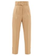 Matchesfashion.com Max Mara - Dida Trousers - Womens - Camel