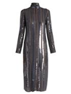 Nina Ricci Sequin-embellished Stretch-silk Dress