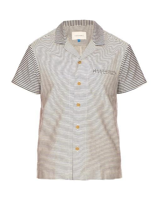 Solid & Striped The Ripley Short-sleeved Cotton Shirt