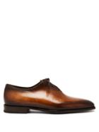 Matchesfashion.com Berluti - Alessandro Demesure Leather Oxford Shoes - Mens - Brown