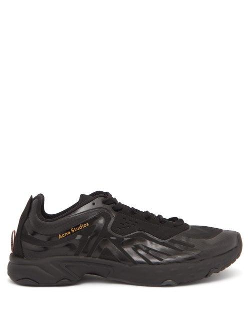 Matchesfashion.com Acne Studios - Panelled Trainers - Mens - Black