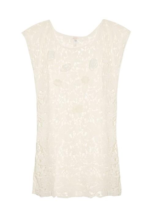 Emamò Floral Crochet Cover-up