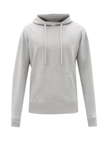 Mens Rtw More Joy By Christopher Kane - More Joy-embroidered Jersey Hooded Sweatshirt - Mens - Grey