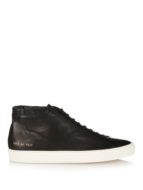 Common Projects Original Achilles Mid-top Leather Trainers