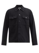 Matchesfashion.com Our Legacy - Oversized Cotton-moleskin Jacket - Mens - Black