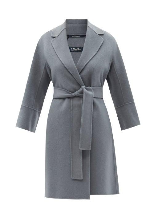 Ladies Rtw S Max Mara - Arona Coat - Womens - Blue