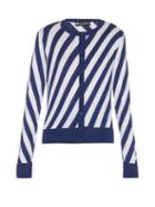 Dolce & Gabbana Diagonal-striped Cardigan