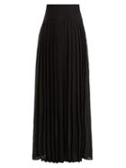 Matchesfashion.com By. Bonnie Young - Pleated Wide Leg Trousers - Womens - Black