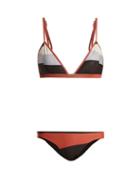 Matchesfashion.com Haight - River Sore Print Triangle Bikini - Womens - Multi