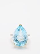 Mateo - Diamond, Topaz & 14kt Gold Ring - Womens - Blue Multi