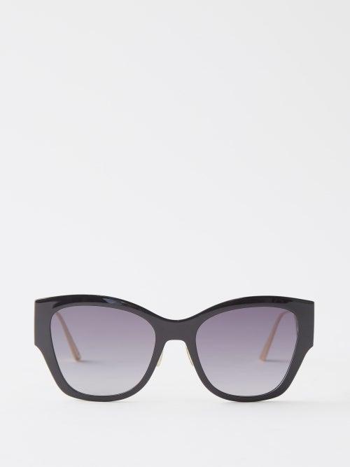 Dior - 30montaigne B2u Butterfly Acetate Sunglasses - Womens - Black