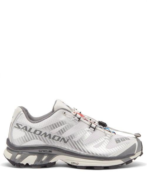 Matchesfashion.com Salomon - Xt-4 Advanced Mesh Running Trainers - Womens - White Silver