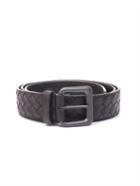 Bottega Veneta Intrecciato Leather 3.5cm Belt