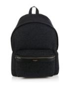 Saint Laurent Flannel Backpack