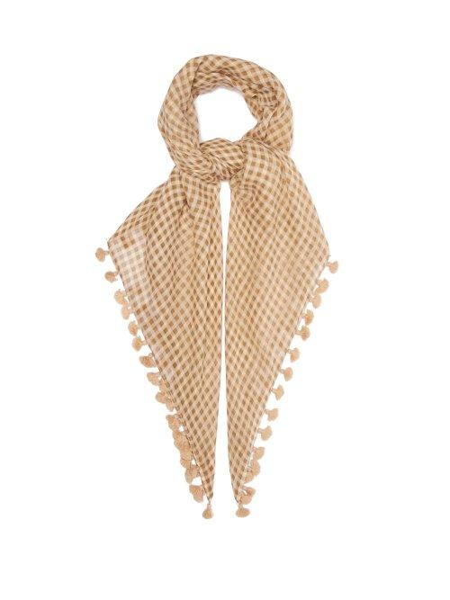 Matchesfashion.com Weekend Max Mara - Belenio Scarf - Womens - Beige