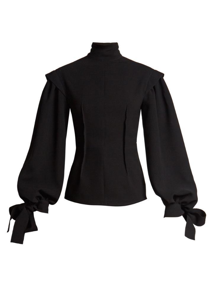 Loewe Tie-cuff Exposed-dart Blouse
