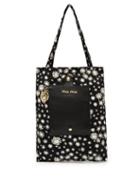 Matchesfashion.com Miu Miu - Daisy Print Roll Away Nylon Tote Bag - Womens - Multi