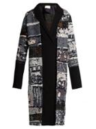 Matchesfashion.com Thomas Tait - Boro Multicoloured Patchwork Coat - Womens - Navy Multi