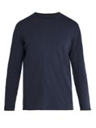 Altea Linen-blend Long-sleeved T-shirt