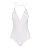 Biondi Boheme Lace-print Swimsuit