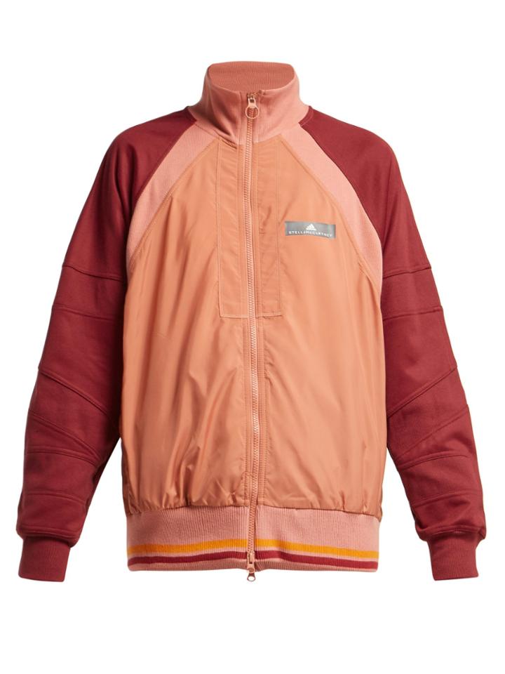 Adidas By Stella Mccartney Train High-neck Track Top